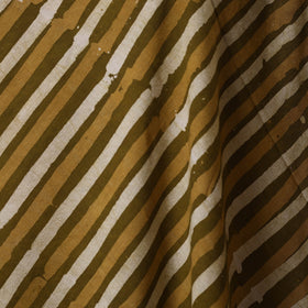 Brown - kutch batik cotton fabric 34 - handcrafted