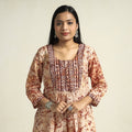 Buy Kutch Batik Printed Cotton Straight Kurta for Women