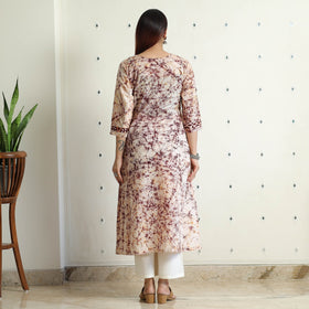  Kutch Batik Printed Cotton Straight Kurta for Women