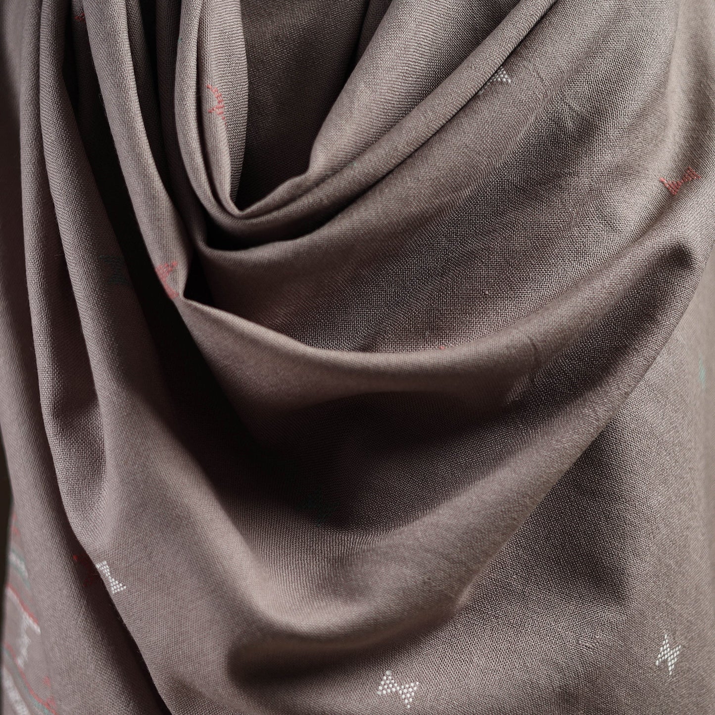 Kutch bhujodi handwoven merino wool dhabla shawl 26