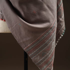 Kutch bhujodi handwoven merino wool dhabla shawl 26