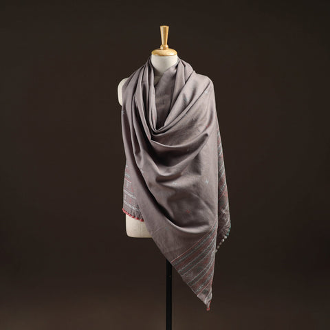 Kutch bhujodi handwoven merino wool dhabla shawl 26