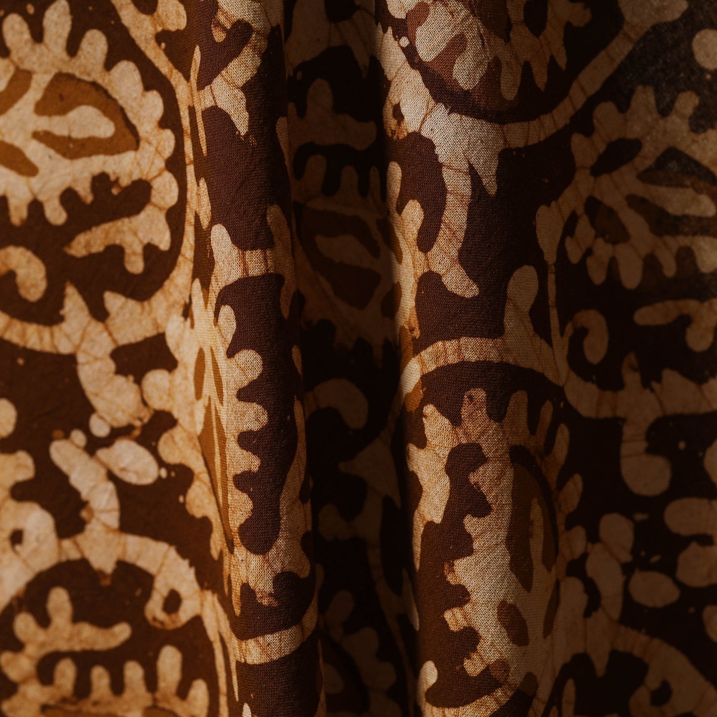 Kutch hand batik cotton fabric 06 - handcrafted