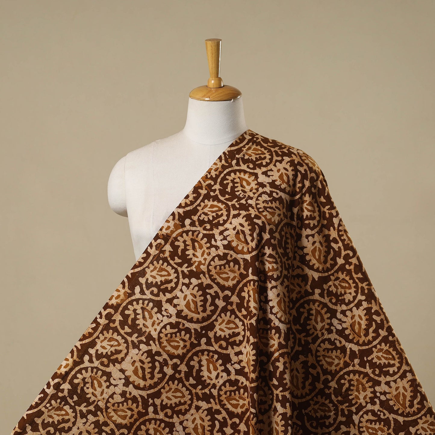 Kutch hand batik cotton fabric 06 - handcrafted