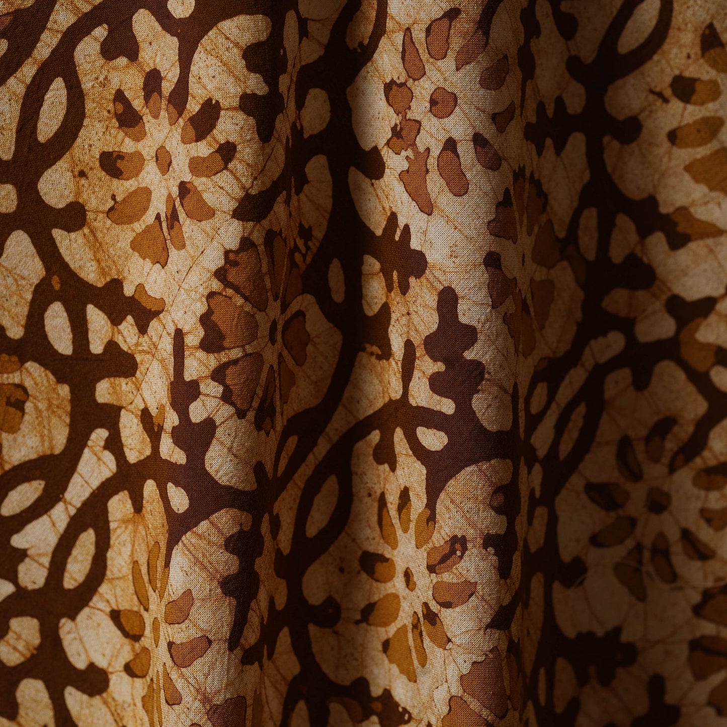 Kutch hand batik cotton fabric 08 - handcrafted