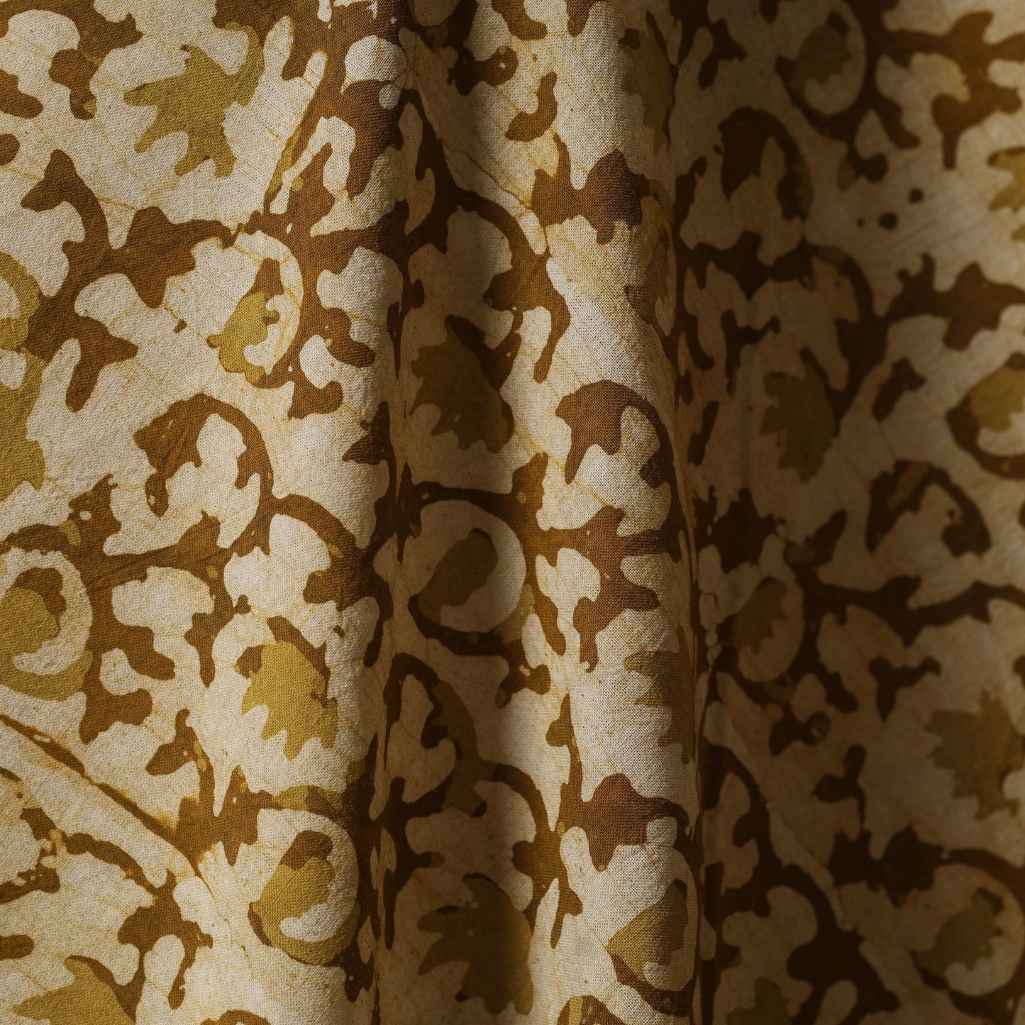 Kutch hand batik cotton fabric 29 - handcrafted