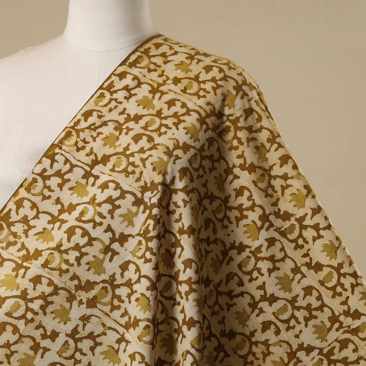 Kutch hand batik cotton fabric 29 - handcrafted