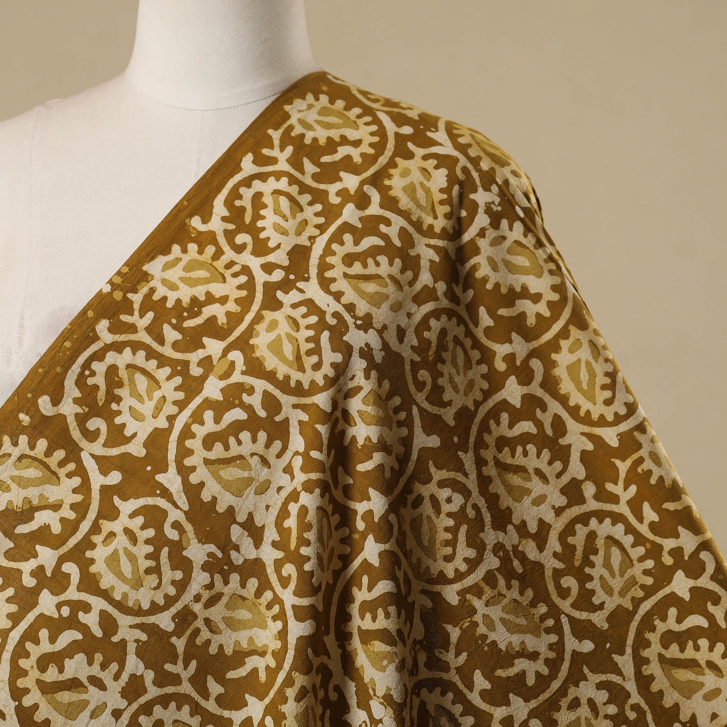 Kutch hand batik cotton fabric 39 - handcrafted