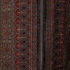 Kutch hand block ajrakh print natural dyed linen cotton 2pc