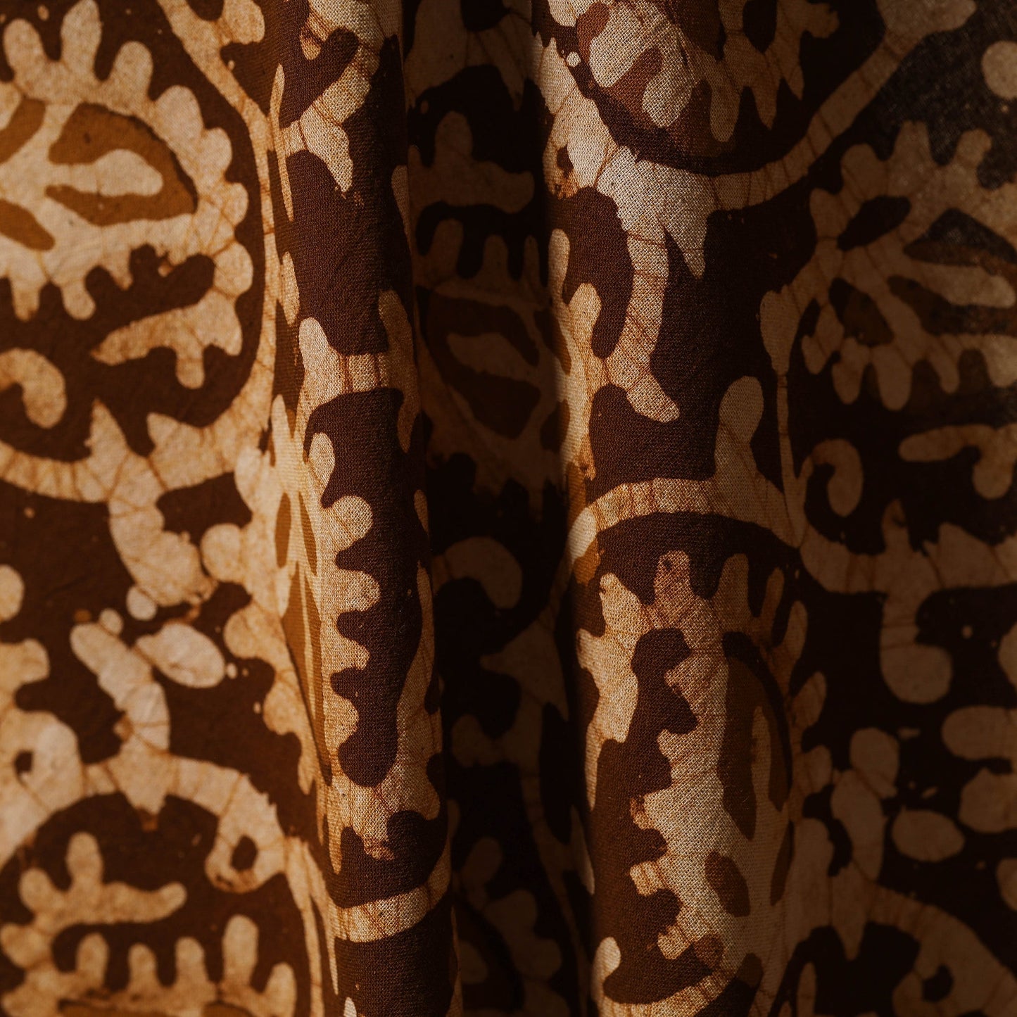 Kutch hand batik cotton fabric 06 - handcrafted