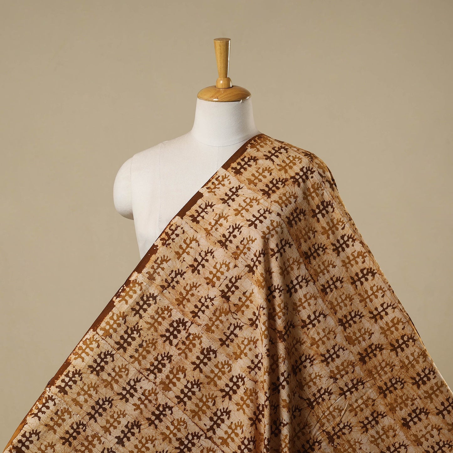 Kutch hand batik cotton fabric 10 - handcrafted