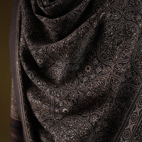 Kutch handwoven hand merino wool shawl 18 - handcrafted