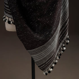 Kutch handwoven merino wool shawl 43 - handcrafted