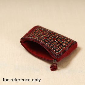 Kutch neran hand embroidered coin pouch 186 - handcrafted