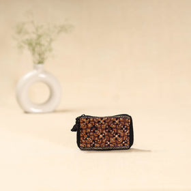 Kutch neran hand embroidered coin pouch 186 - handcrafted