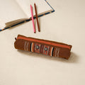 Kutch neran hand embroidered pencil pouch 241 - handcrafted