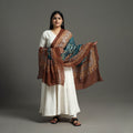 Buy Brown Kutch Tie & Dye Cotton Bandhani Dupatta