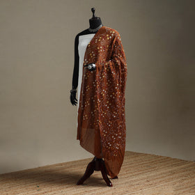 Kutch tie-dye cotton bandhani dupatta 66 - handcrafted