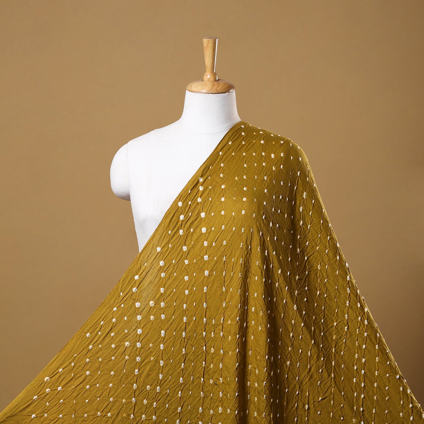 Kutch tie-dye cotton bandhani fabric 23 - handcrafted