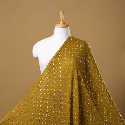 Kutch tie-dye cotton bandhani fabric 23 - handcrafted