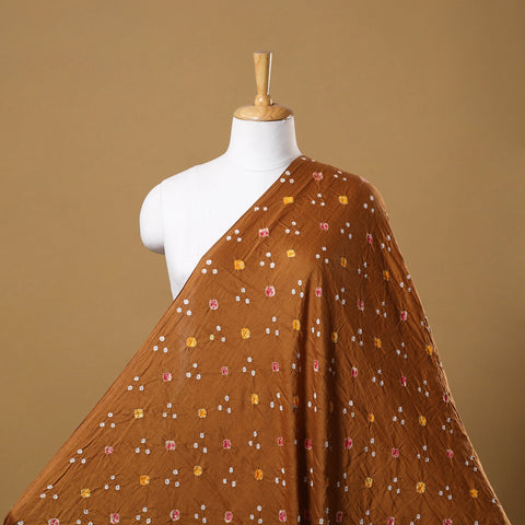 Kutch tie-dye cotton bandhani fabric 25 - handcrafted