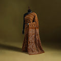 Kutch tie-dye pure cotton bandhani saree 14 - handcrafted