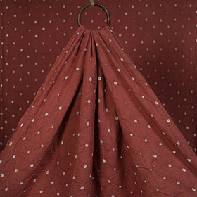 Kutch tie-dye pure mul cotton bandhani fabric 02