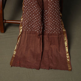 Kutch tie-dye satin cotton bandhani 3pc unstitched dress