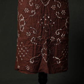 Kutch tie-dye satin cotton bandhani 3pc unstitched dress