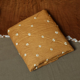 Kutch tie-dye satin cotton bandhani 3pc unstitched dress