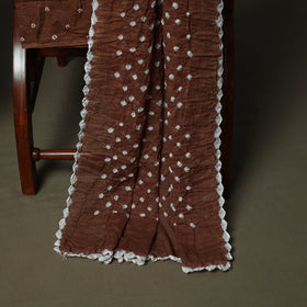 Kutch tie-dye satin cotton bandhani sequin work 3pc