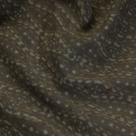  Kutchi Woolen Akola Hand Block Printed Fabric 