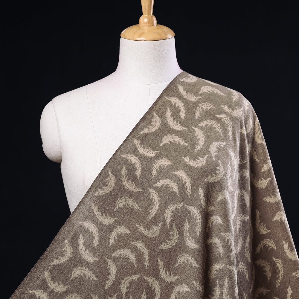  Kutchi Woolen Akola Hand Block Printed Fabric 