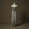 Lucknowi chikankari hand work kalamkari unstitched kurta