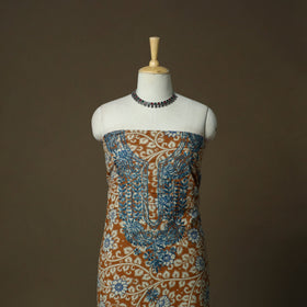 Lucknowi chikankari hand work kalamkari unstitched kurta