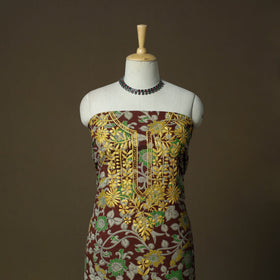 Lucknowi chikankari hand work kalamkari unstitched kurta