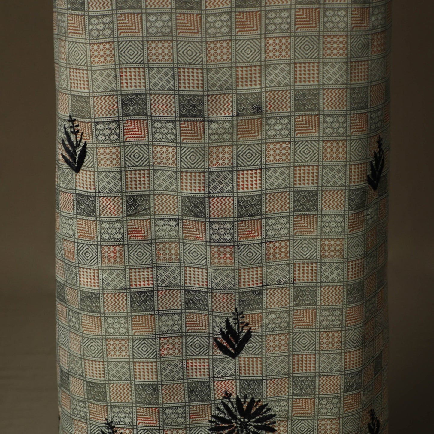 Lucknowi chikankari hand work kalamkari unstitched kurta