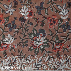 Lucknowi chikankari work sanganeri unstitched kurta