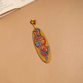 Multicolor - madhubani handpainted wooden bookmark 40