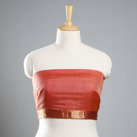 "Maheshwari Silk Blouse Piece – Handcrafted Beauty"