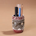  Mandana Art Handpainted Paper Mache Pen Stand 