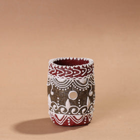  Mandana Art Handpainted Paper Mache Pen Stand 