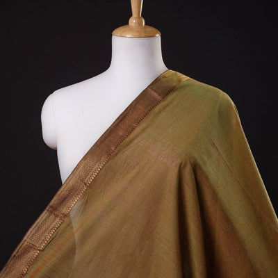  Mangalagiri Handloom Cotton Nizam Zari Border Fabric Online at iTokri.com