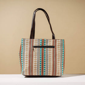 Brown Marudhara Woven Hand Bag (Set of 2)