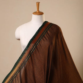  Brown Mercerised Cotton Dharwad Fabric