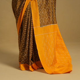 Mercerised Cotton Handloom Pochampally Ikat Saree
