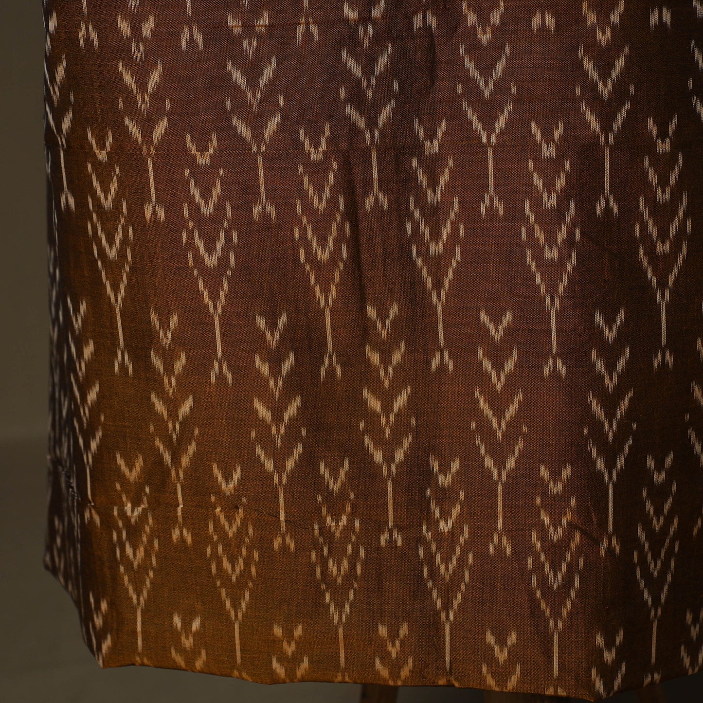 Handloom mercerised cotton pochampally ikat 2pc unstitched