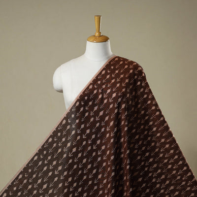 Mercerised cotton pochampally ikat fabric 04 - handcrafted