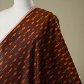 Mercerised cotton pochampally ikat fabric 11 - handcrafted