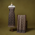 Merino wool pedana kalamkari 3pc unstitched dress material